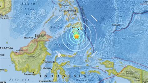 philippines earthquake tsunami warning